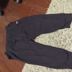 Champion black sweatpants size large